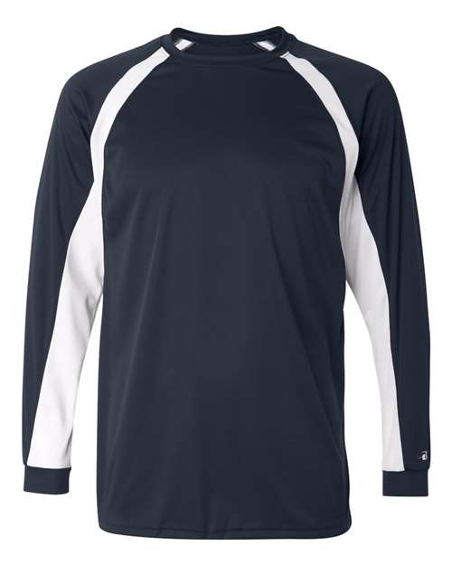 Badger Men's B-Core Hook Long Sleeve Performance T-Shirt