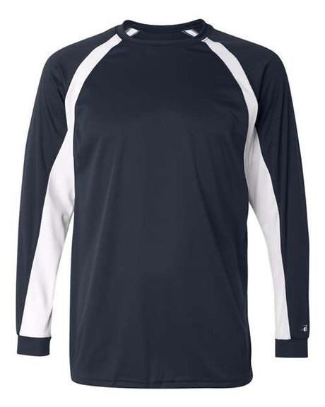 Badger Men's B-Core Hook Long Sleeve Performance T-Shirt