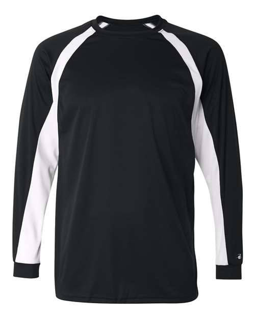 Badger Men's B-Core Hook Long Sleeve Performance T-Shirt