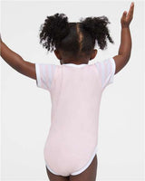 RADYAN® Infant Baby Rib Short Sleeve Bodysuit