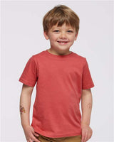 RADYAN® Toddler Fine Jersey Crew Neck Short Sleeve Tee - 3321