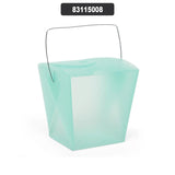 Sleek Frosted Plastic Organizer