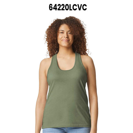 Gildan® Softstyle Women’s CVC Racerback Tank Top