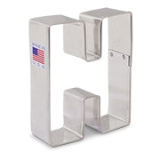 Cookie Cutter Letter H - 1582A