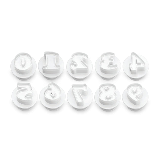Ateco Plunger Cutters, Numbers Set