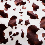 Faux Fur Cow Print Velboa Fabric