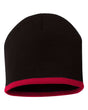 Sportsman 8" Bottom-Striped Beanie