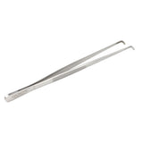 O'Creme Stainless Steel Curved Tip Tweezers, 10"