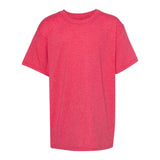 Youth Short Sleeve Heavy Cotton T-Shirt Breathable and Long Lasting