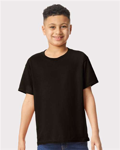 Youth Heavy Cotton Short Sleeve Crewneck T-Shirt