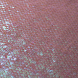 Razzle Sequins Polyester Spandex Fabric - Multiple Colors, Round Sequins, 52-54" Width, 200 GSM (1 Yard)
