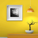 White Frame with Mount, 19¾x19¾" – Deep Gallery Frame, Easy No-Nail Hanging!