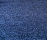 Navy Blue Heavy Chenille Backed Upholstery Fabric - Navy Blue, 58" Width (1 Yard)