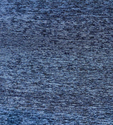 Navy Blue Heavy Chenille Backed Upholstery Fabric - Navy Blue, 58" Width (1 Yard)
