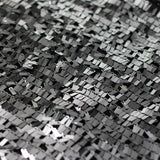 Tina Sequins Poly Spandex Fabric - Multi-Color Rectangular Sequins, 52-54" Width (1 Yard)