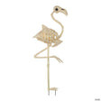 33 3/4" Flamingo Plastic Skeleton Halloween Decoration