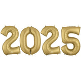 Foil Balloon 2025 Numbers Kit