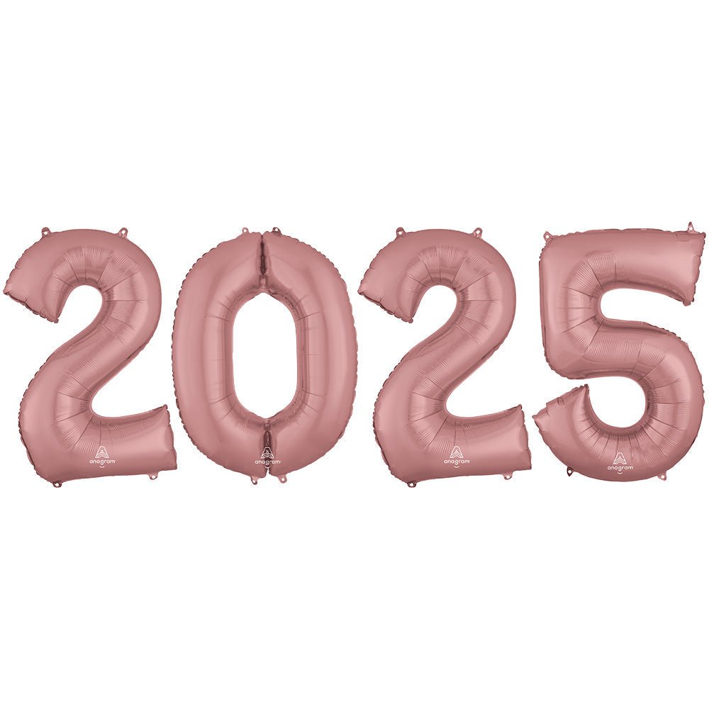 Foil Balloon 2025 Numbers Kit