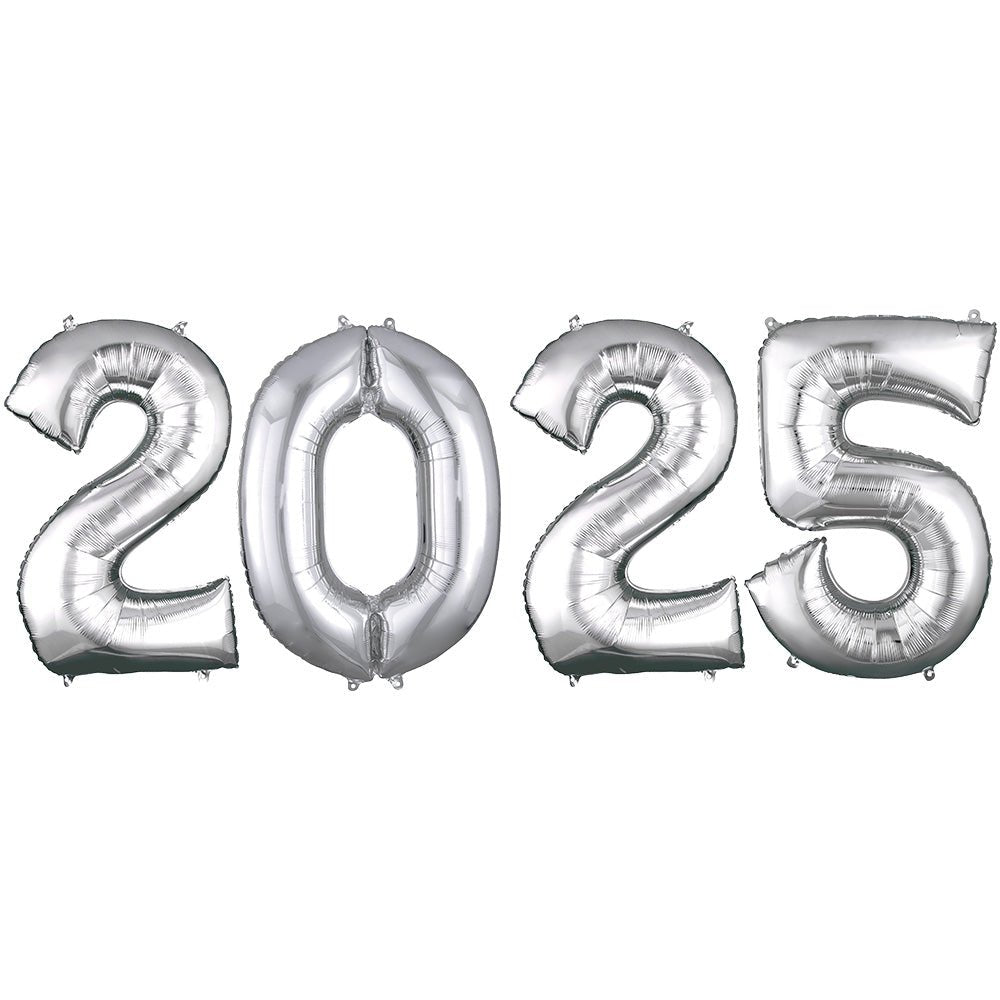 Foil Balloon 2025 Numbers Kit