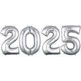 Foil Balloon 2025 Numbers Kit