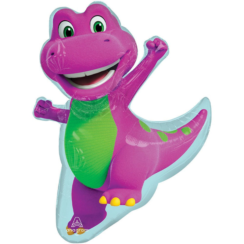 Barney Foil Balloon 34 Inch