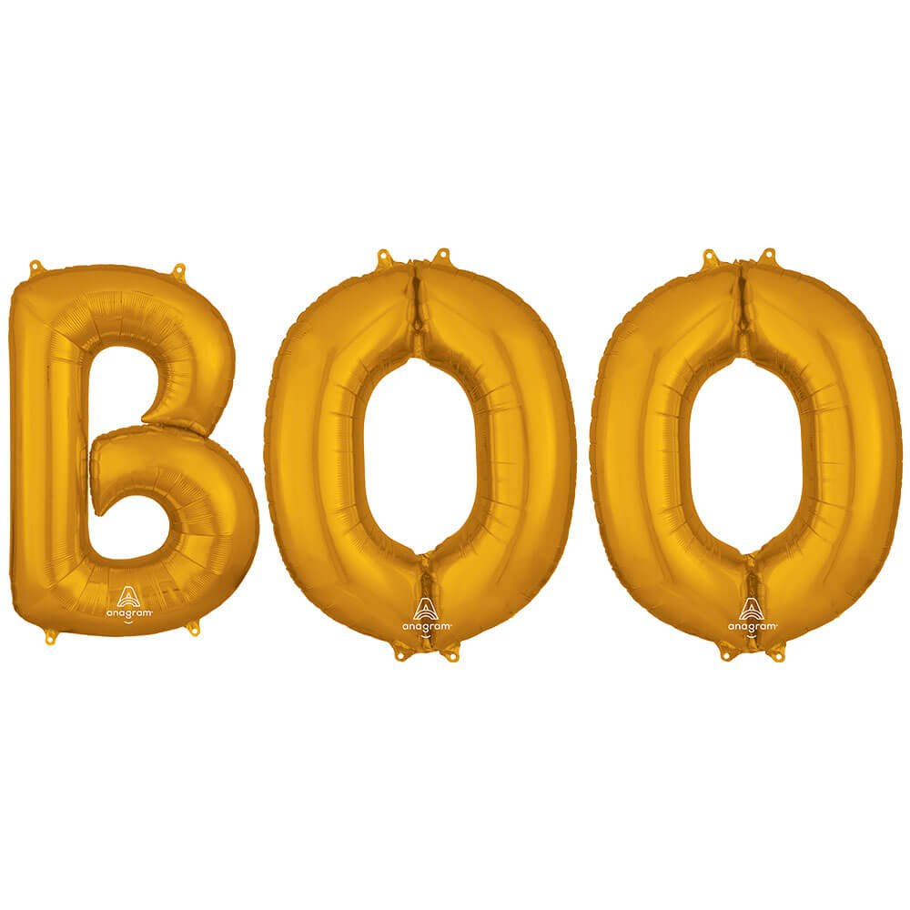 Foil Balloon BOO Letters Kit
