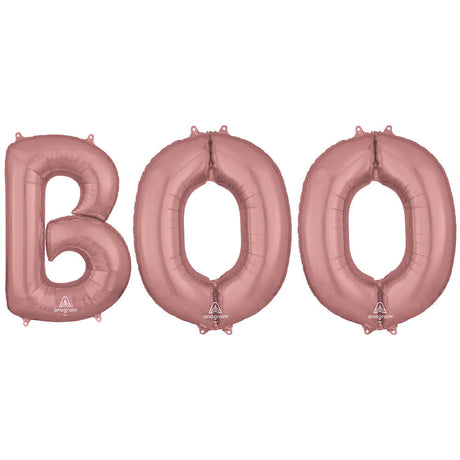 Foil Balloon BOO Letters Kit