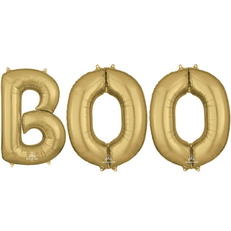 Foil Balloon BOO Letters Kit