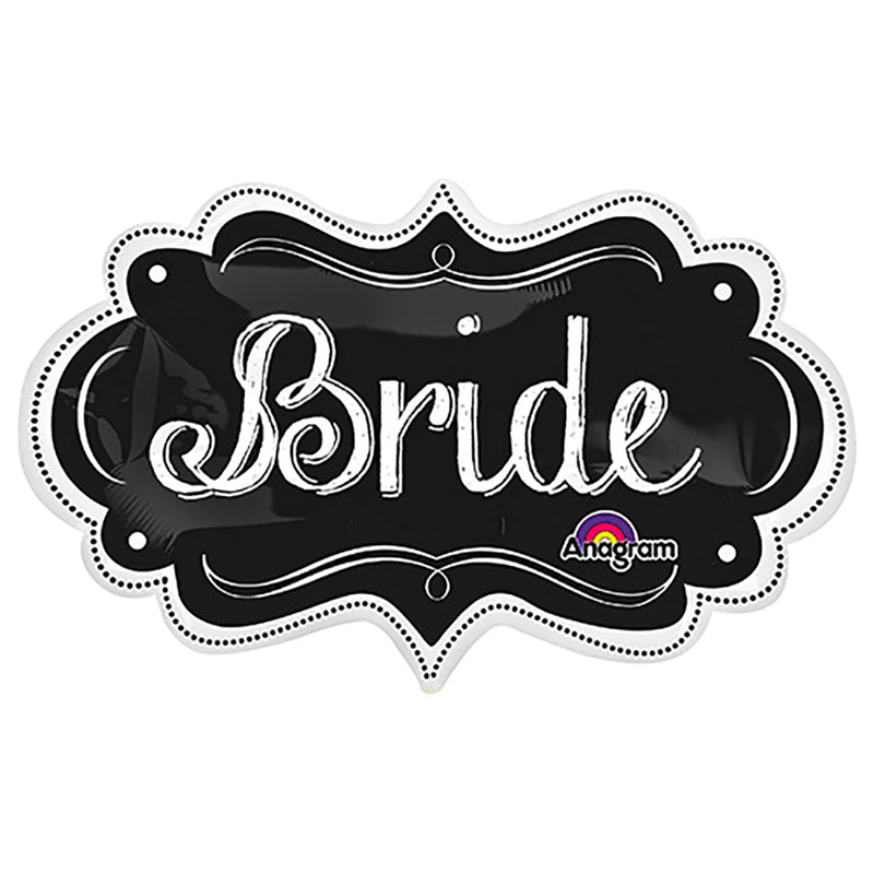 Bride Marquee Foil Balloon 34 Inch