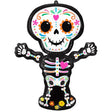 Foil Balloon Day of the Dead Standing Skeleton