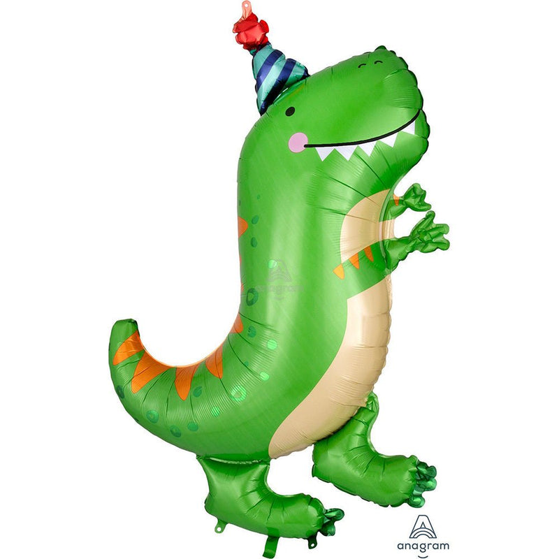 Foil Balloon Dinomite T-Rex Supershape