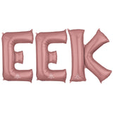 Foil Balloon EEK Letters Kit