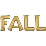Foil Balloon FALL Letters Kit