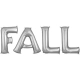 Foil Balloon FALL Letters Kit