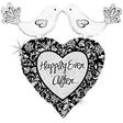 Foil Balloon HAPPILY EVER AFTER 34 Inch