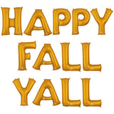 Foil Balloon Happy Fall Yall Letters Kit
