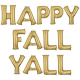 Foil Balloon Happy Fall Yall Letters Kit