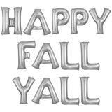 Foil Balloon Happy Fall Yall Letters Kit