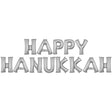 Hanukkah Foil Letter Kit 34 Inch