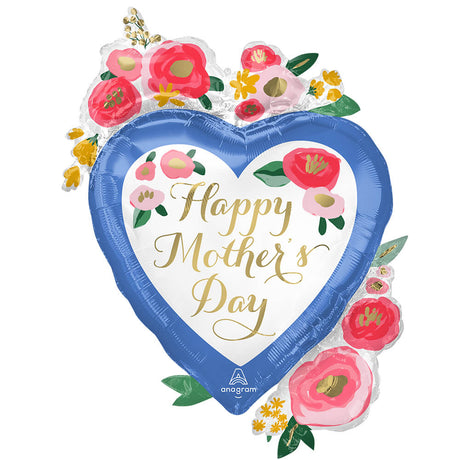 Mother's Day Heart Foil Balloon