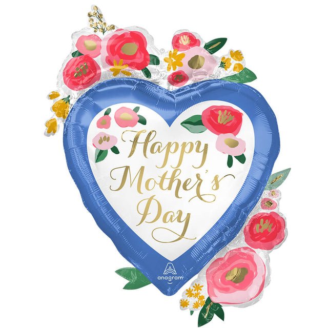 Mother's Day Heart Foil Balloon