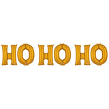 Foil Balloon HO HO HO Letters Kit