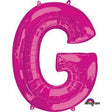 Foil Letter G Balloon Pink 34 Inch