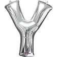 Silver Foil Letter Y Balloon