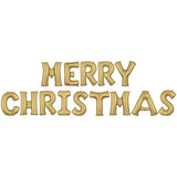 Foil Balloon Merry Christmas Letters Kit
