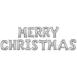 Foil Balloon Merry Christmas Letters Kit