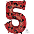Foil Balloon Mickey Mouse Forever Number 5
