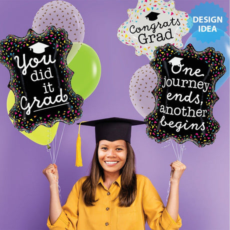 Graduation Frame Foil Balloon