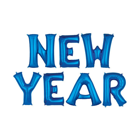 Foil Balloon New Year Letters Kit