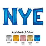 NYE Letter Kit Foil Balloon
